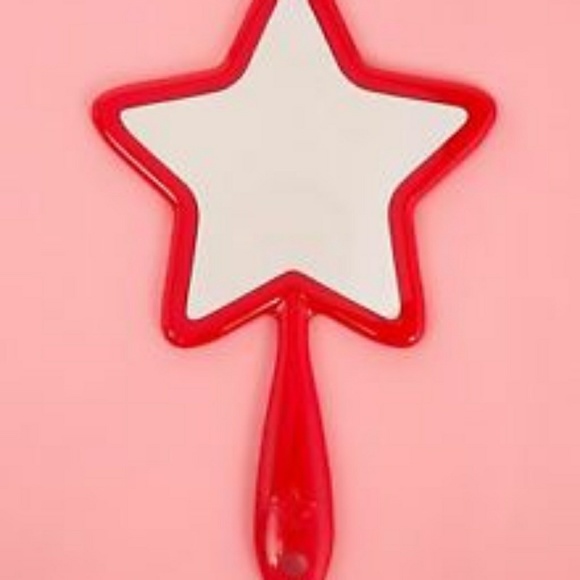 💘 Jeffree Star Bright Red Hand Mirror - Picture 3 of 3
